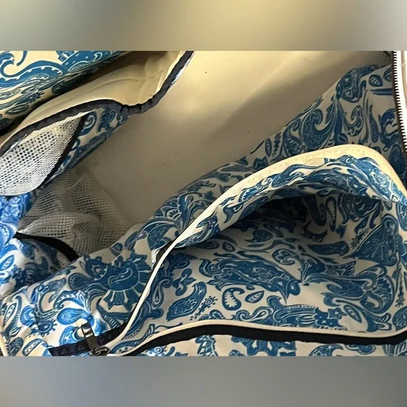 Lululemon Happy Hatha Hour Gym Bag Angel Wing & Soot Light - Picture 11 of 16